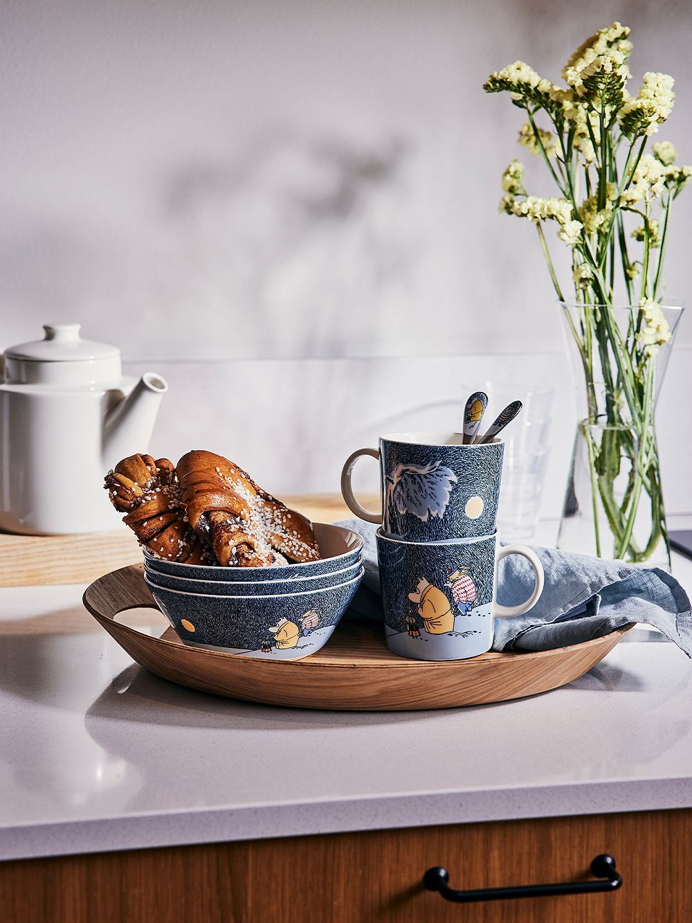 Arabia Snow Moonlight seasonal tableware