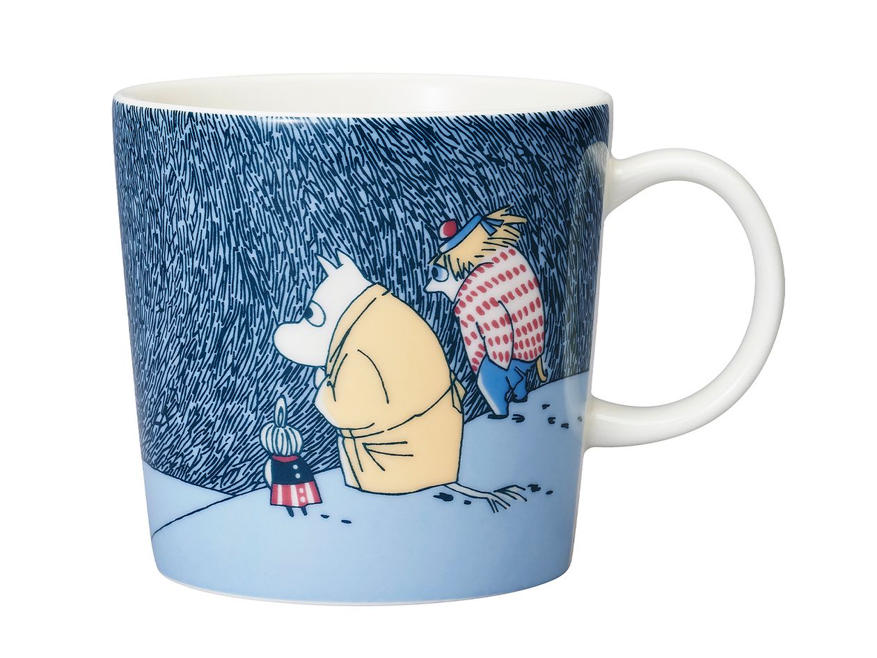 Arabia Moomin mug Snow Moonlight