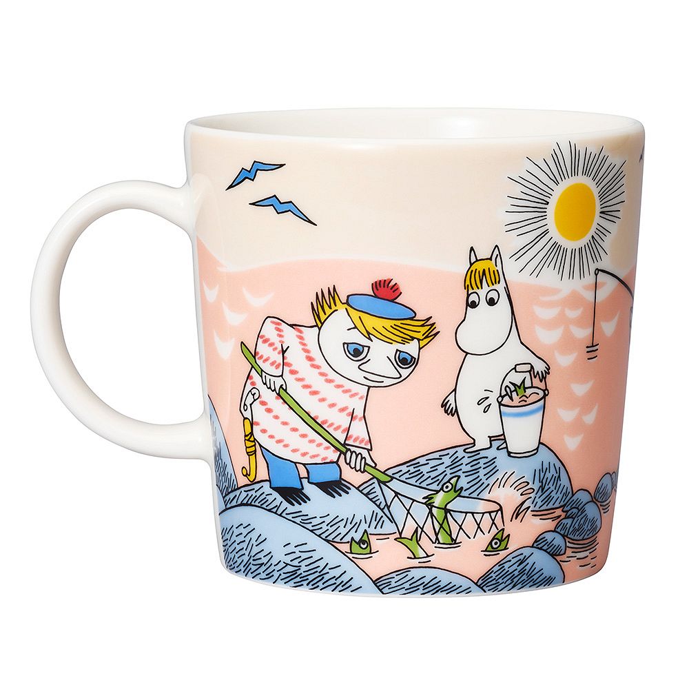 Arabia's Moomin summer mug 2022, Fishing