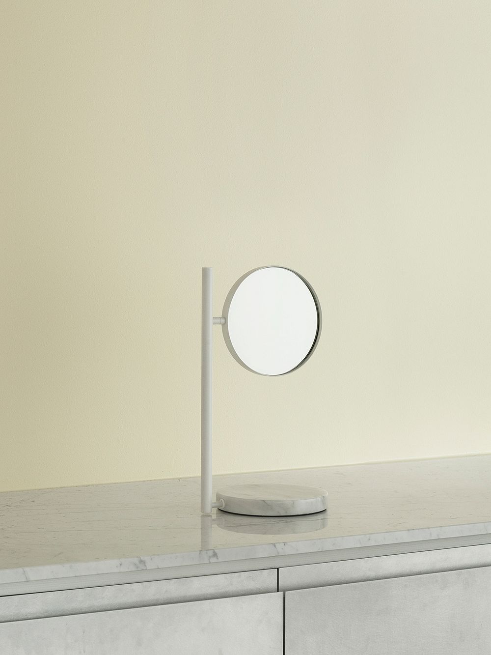 Normann Copenhagen Pose table mirror in white