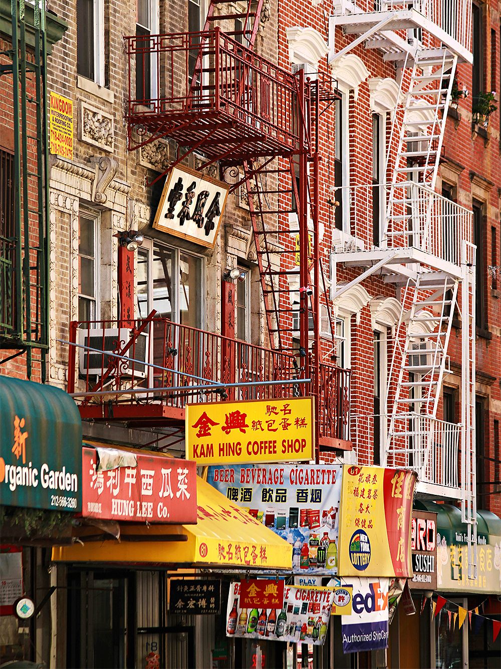 New York on foot: Mott Street in Chinatown