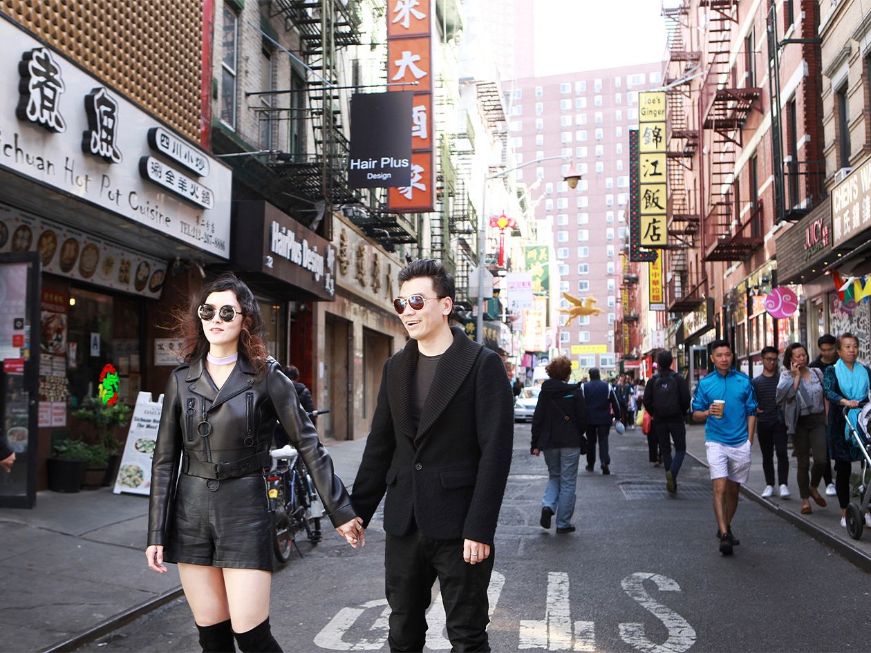 New York on foot: Mott Street in Chinatown