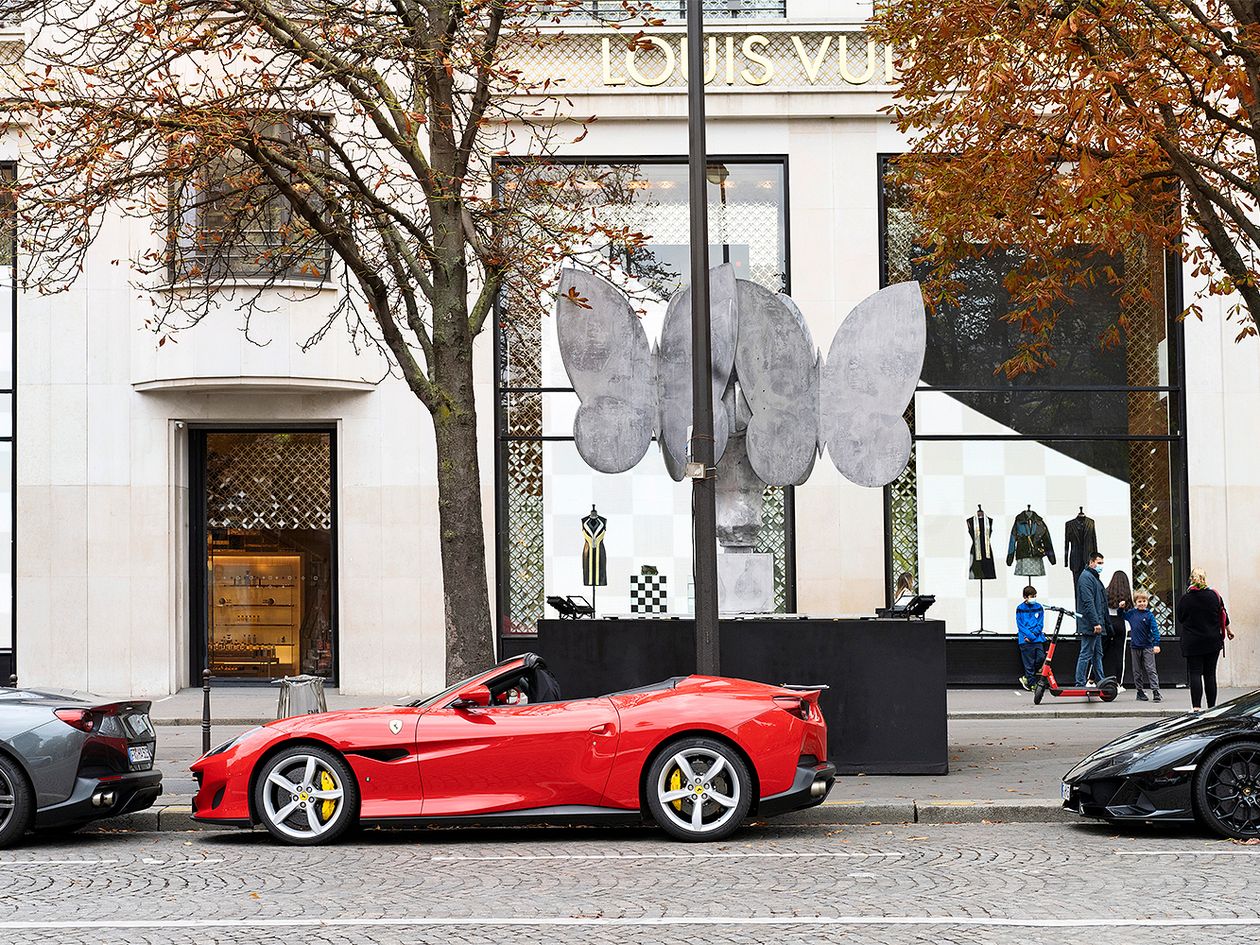 Louis Vuitton flagship store in Paris