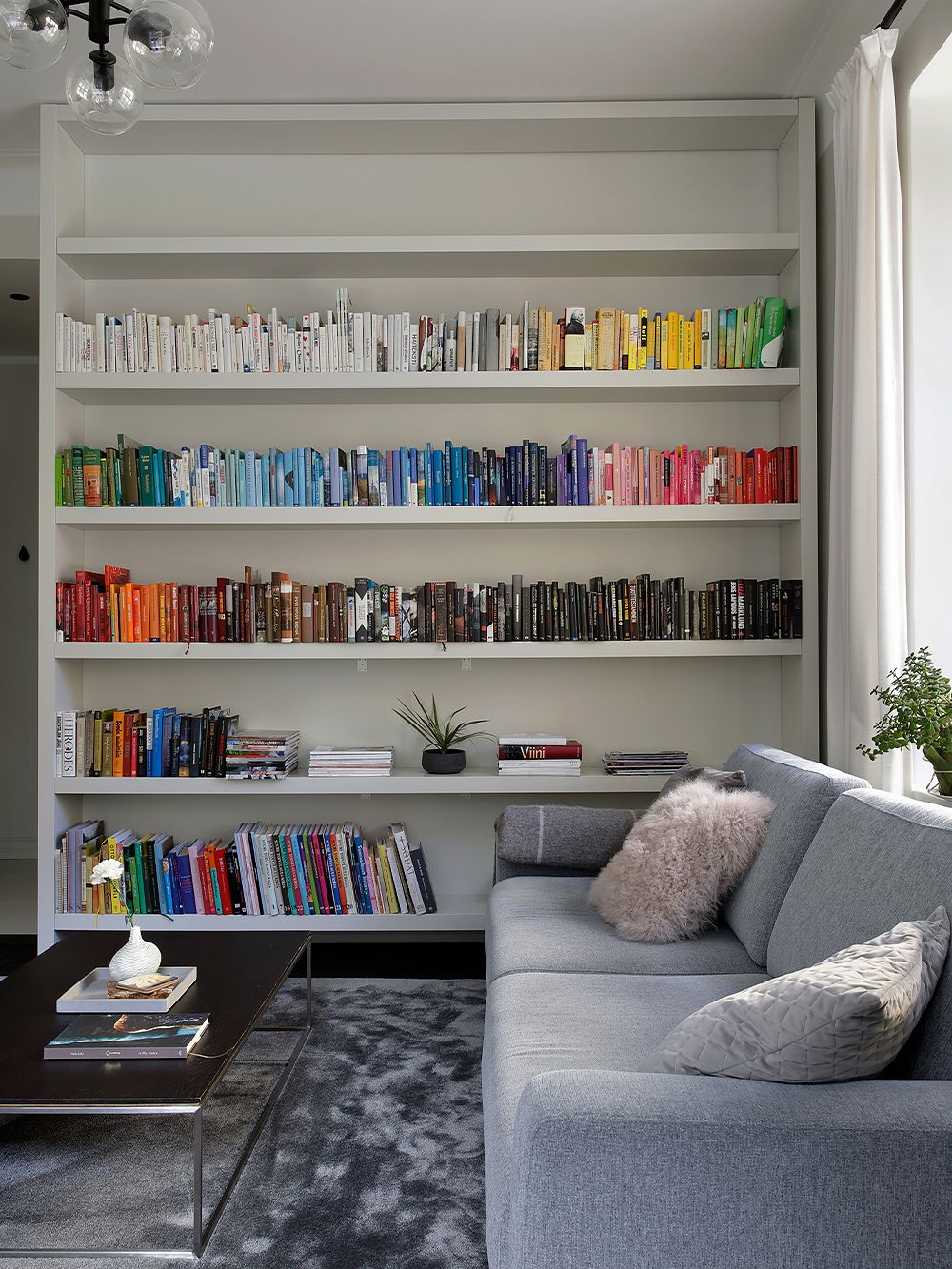 Color-coded home library