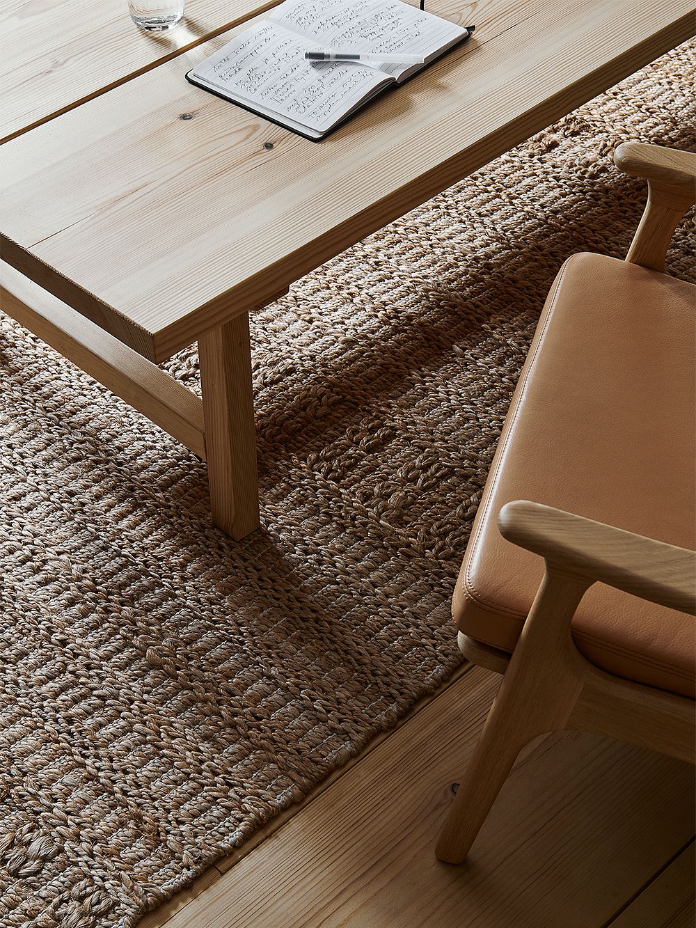 Wicker rug by Roots Living