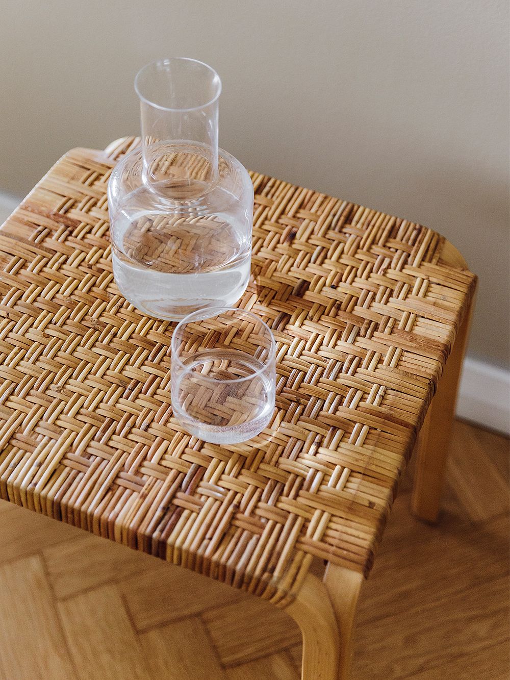 Artek Y61 rattan stool