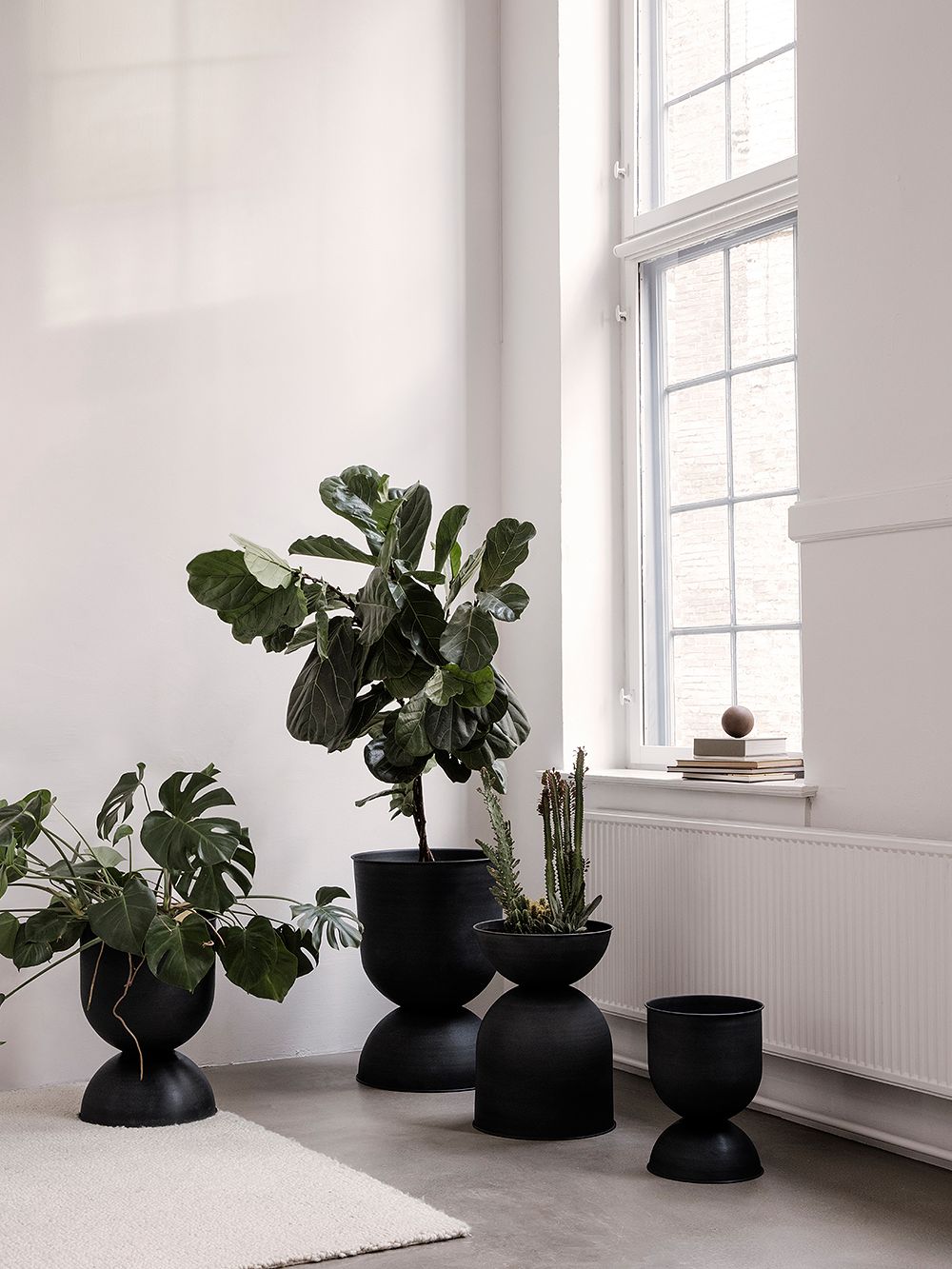 Ferm Living's Hourglass pot