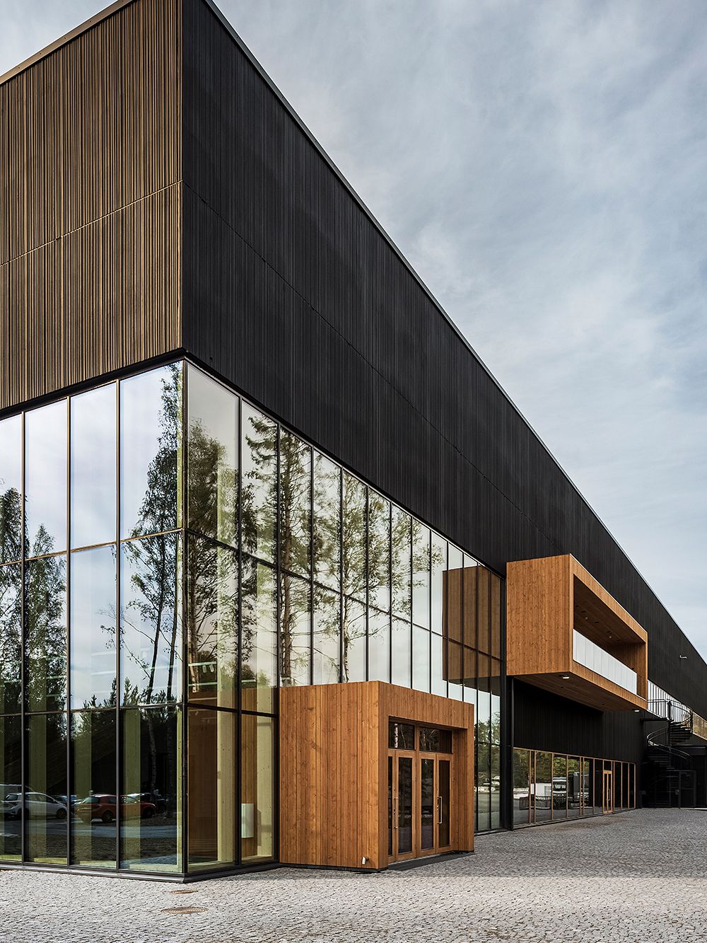 Finnish Design Shop logistics center facade