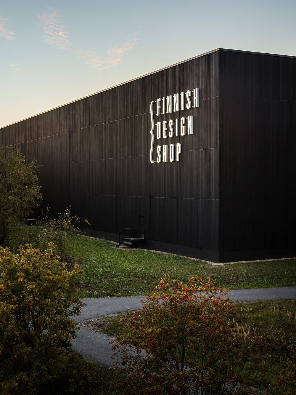 Finnish Design Shop’s logistic center, facade