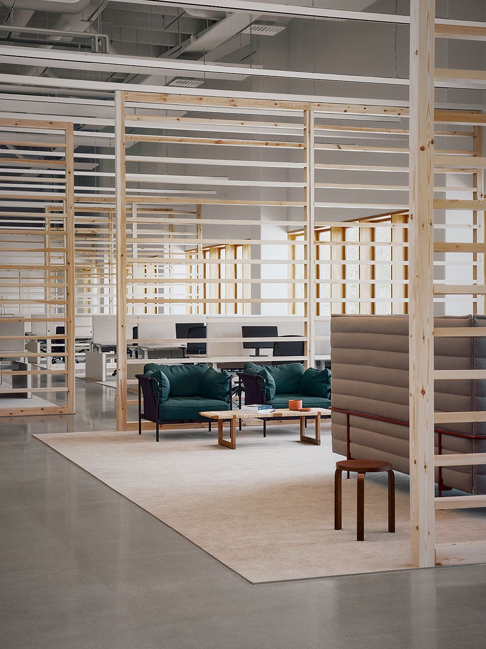 Finnish Design Shop logistics center, office