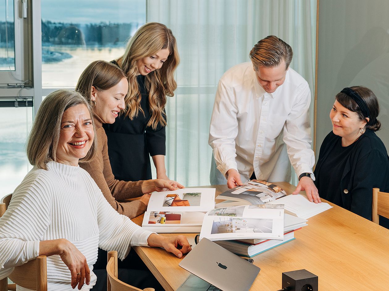 Finnish Design Shop Contract Sales team