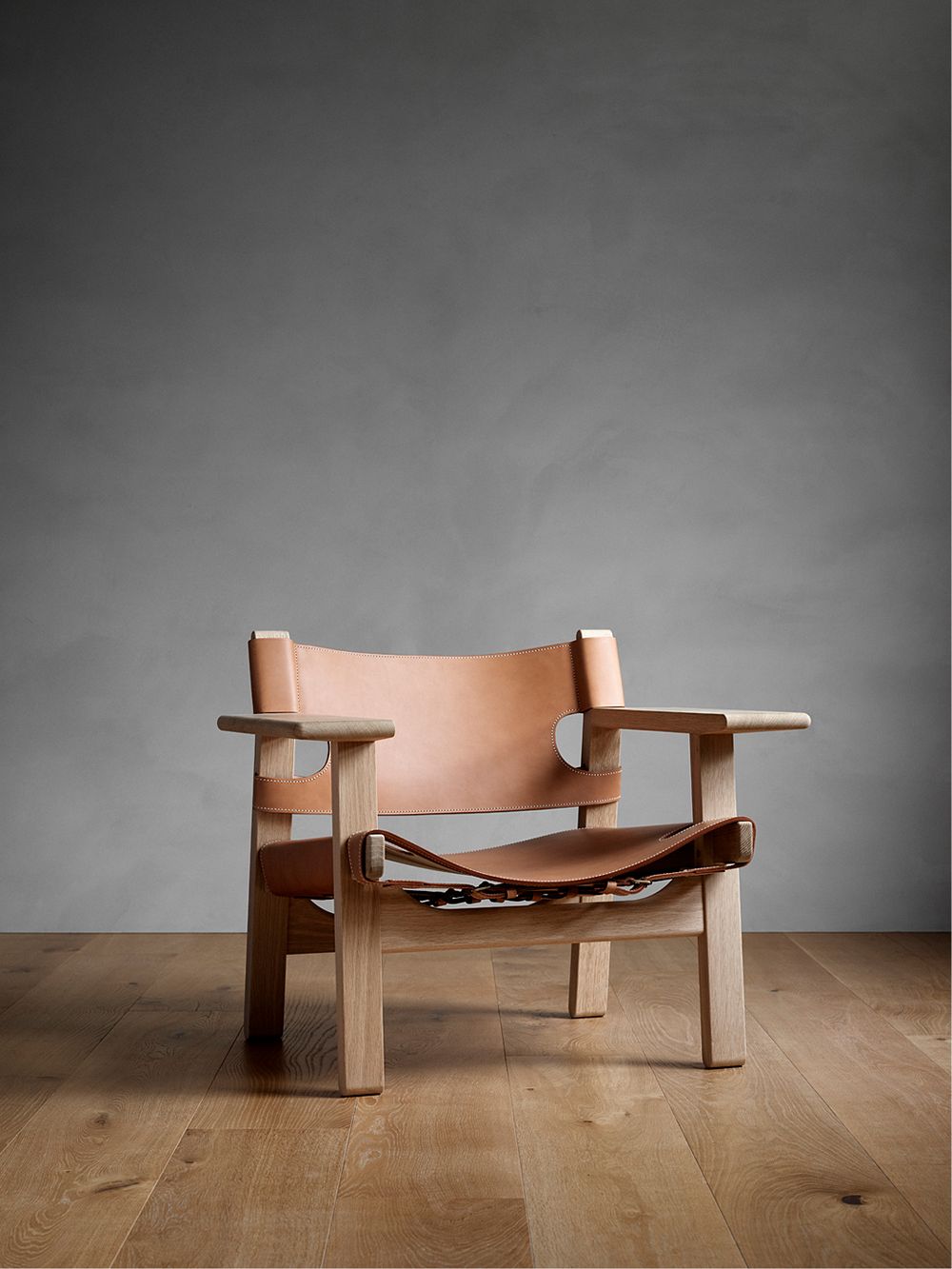 Fredericia The Spanish Chair, cognac leather - soaped oak