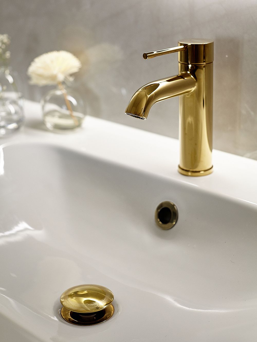Brass faucet by Grohe