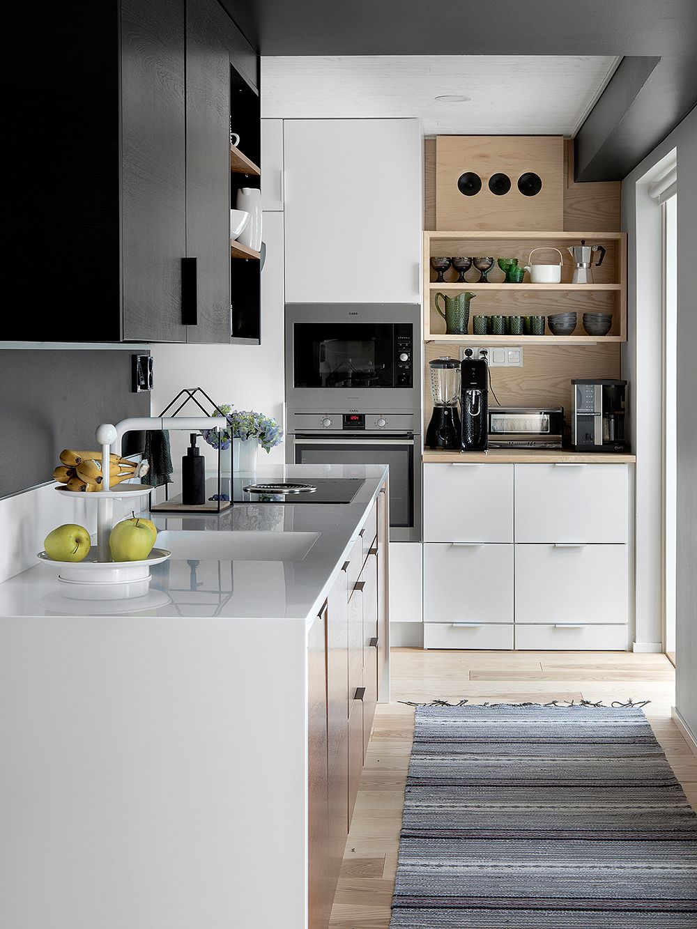 Wooden surfaces make a stone building warm and cozy" | Design Stories