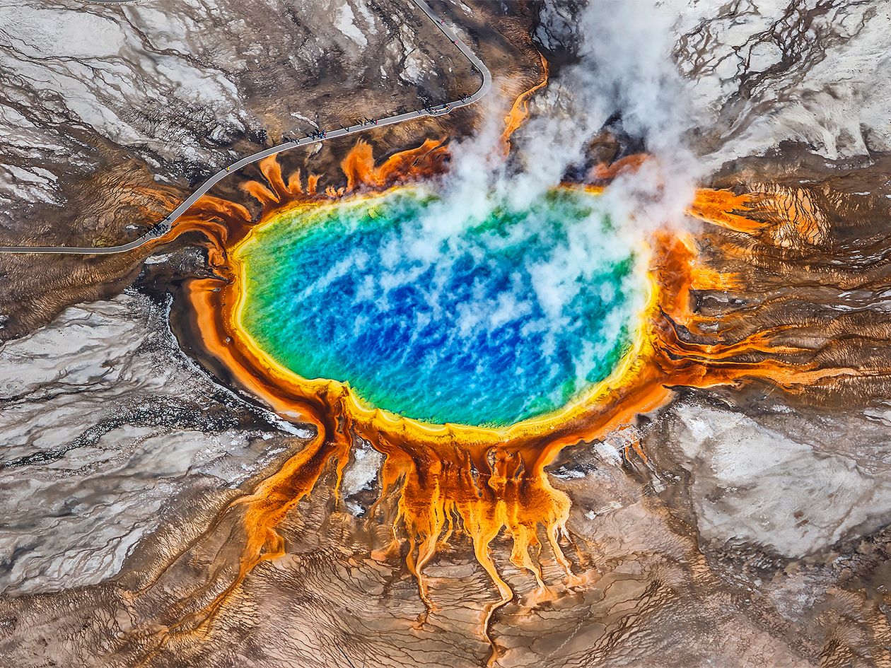 Grand Prismatic Spring, Yellowstone, United States