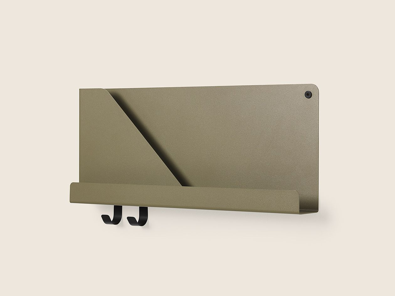 Muuto Folded shelf in olive