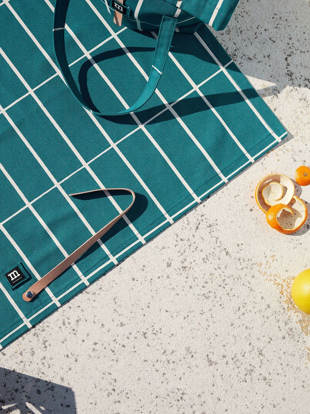 Marimekko's Tiiliskivi picnic mat 