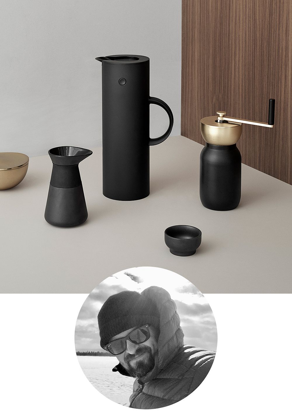 Stelton Collar coffee grinder