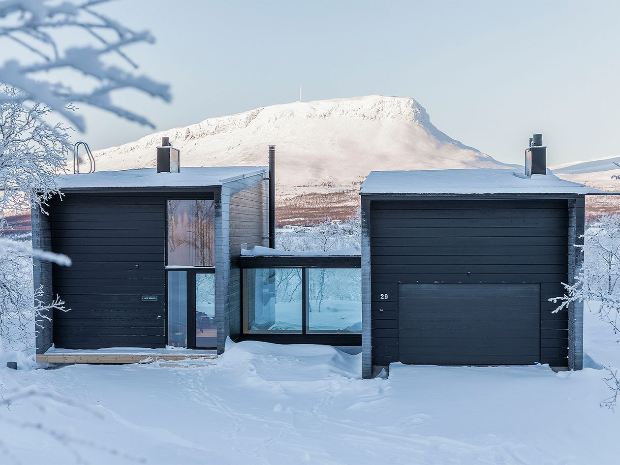 Valtteri Bottas and Tiffany Cromwell's hideaway in Lapland