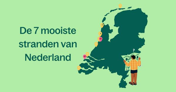 De mooiste stranden van Nederland