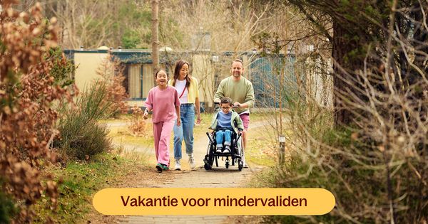 Vakantie voor mindervaliden bij Center Parcs