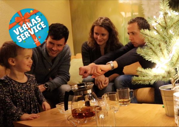 Verras-service: Opa en oma verrast na 2 jaar vrijwilligerswerk