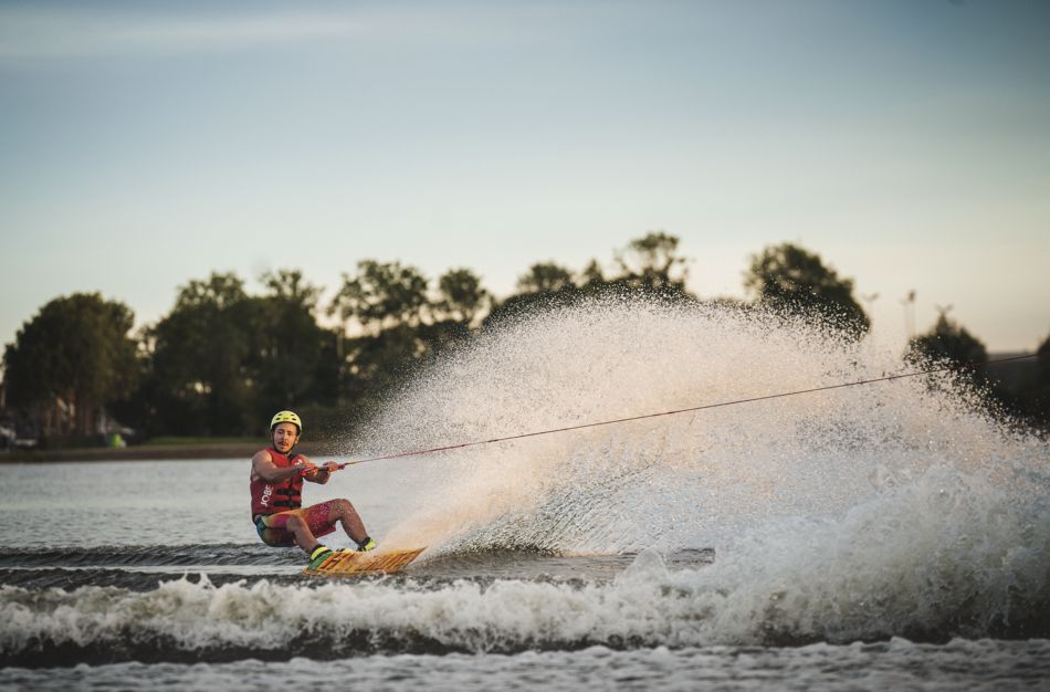 wakeborden bij de Eemhof