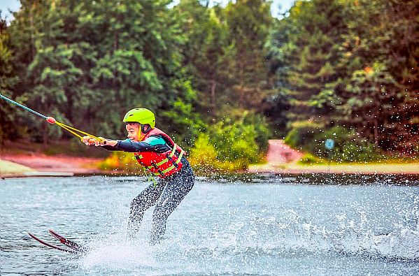 Waterskiën in De Vossemeren 