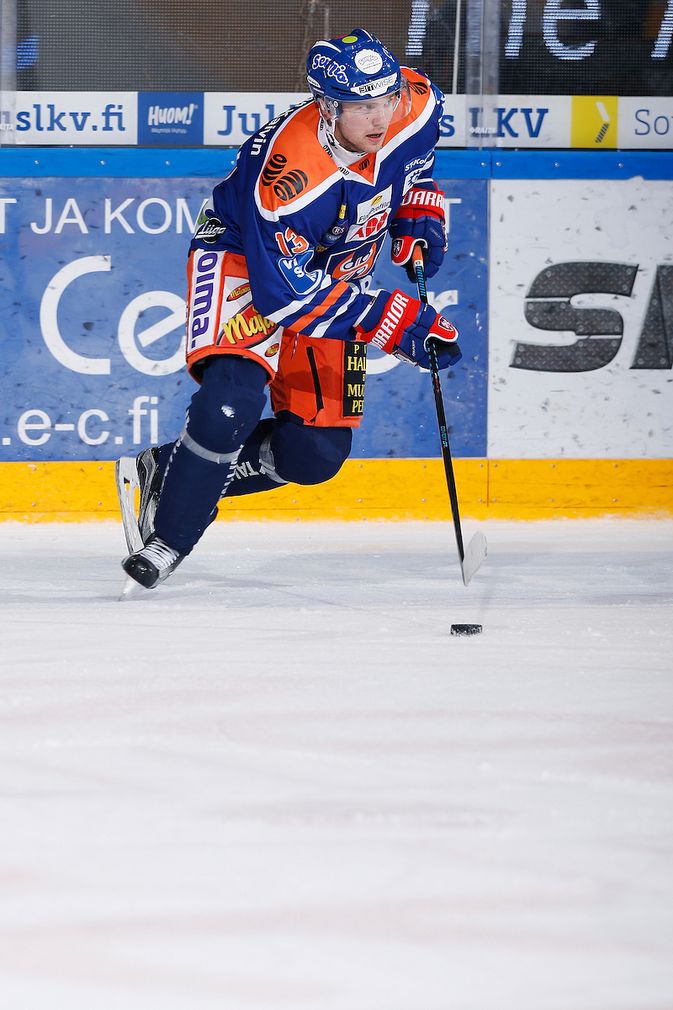 Valtteri Kemiläinen on ollut finaalisarjan ylivoimaisesti ahkerin laukoja. Kuva: Jukka Rautio / Europhoto