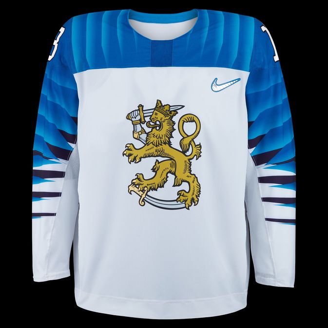 Leijonien Pyeongchangissa käyttämä pelipaita sisältää viimeisintä huipputeknologiaa. Kuva: IIHF