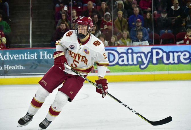 Henrik Borgström on Denverin yliopiston ykköstähti. Kuva: Denver University