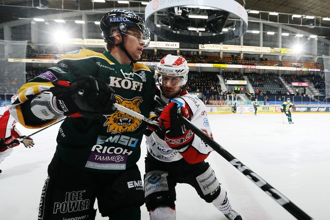 Ilves (kuvassa Michael Keränen) on suurien muutosten edessä. Kuva: Jukka Rautio / Europhoto