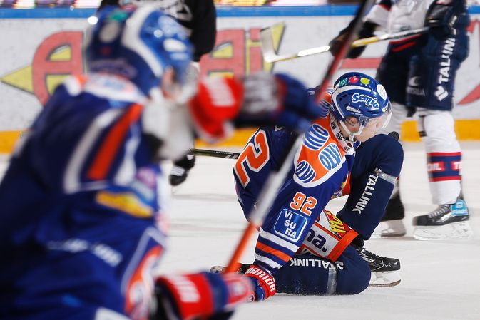 Sebastian Repo tuuletti ottelun voittomaaliksi jäänyttä 1-0-osumaansa. Kuva: Jukka Rautio / Europhoto