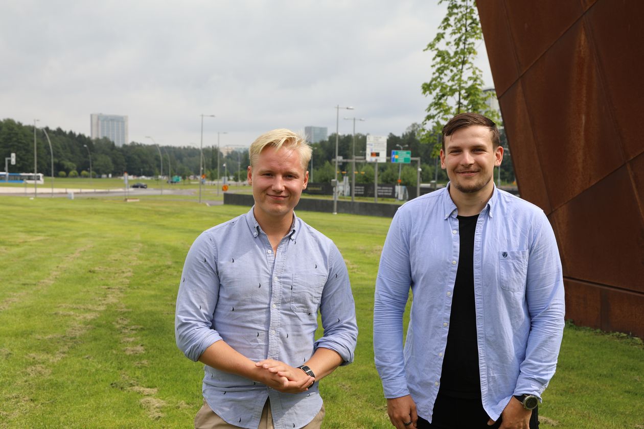 Henrik Helenius and Johannes Salmisaari