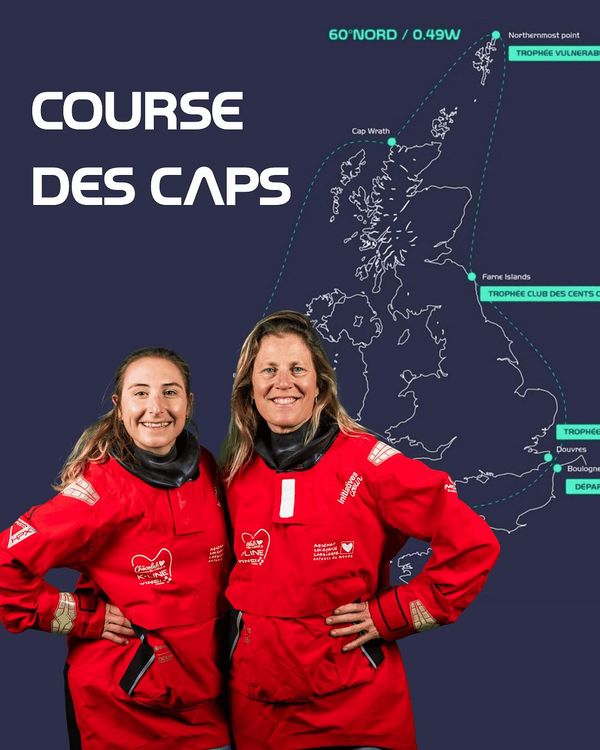 La Course des Caps : un défi autour des îles britanniques La Course des Caps est une nouvelle épreuve du circuit IMOCA, prévue du 24 juin au 6 juillet 2025. Elle s’élancera de Boulogne-sur-Mer, avec un parcours de près de 2000 milles nautiques autour…