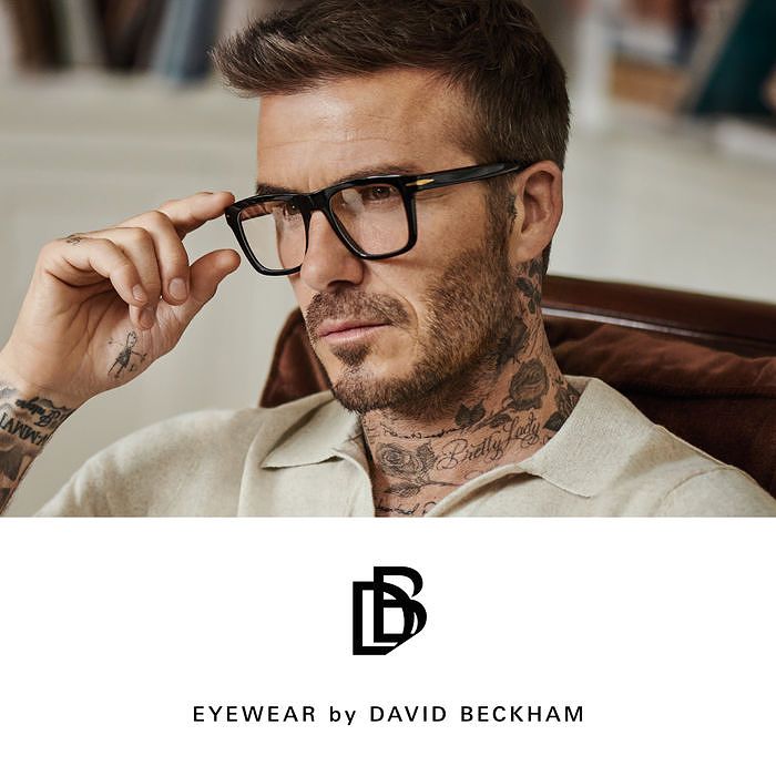 Eyewear by David Beckhamin kehyksiä saa Suomessa Silmäoptikot Palmulta..