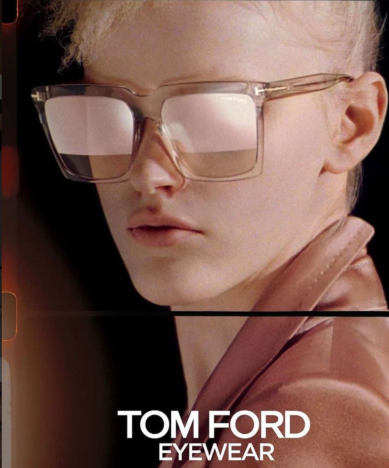 Tom Ford -kehysten jälleenmyyjänä Suomessa toimii Silmäoptikot Palmu, Rauma