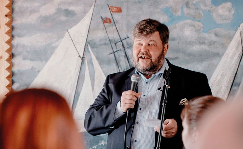 Logistikas Oy:n hallituksen puheenjohtaja Ari Salmi