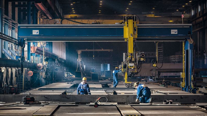 Telakan materiaalinhallinta ja aluelogistiikka on kokonaisuutena Logistikas Oy:n vastuulla.