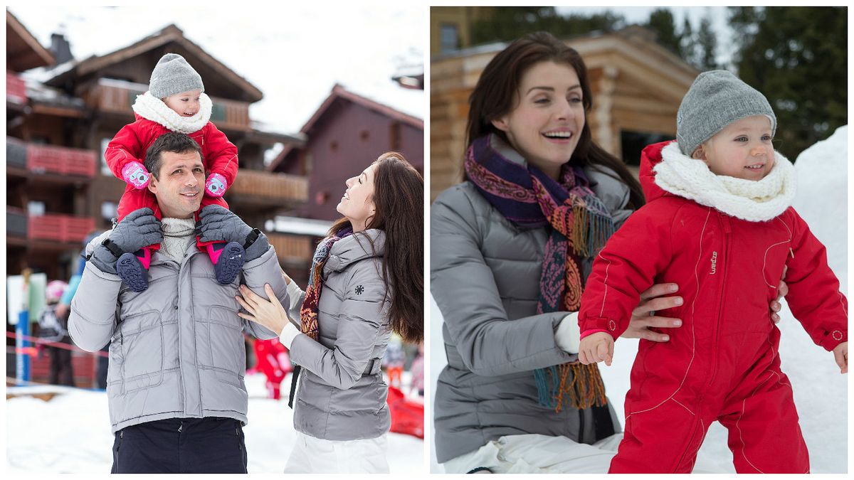 Bébé au ski
