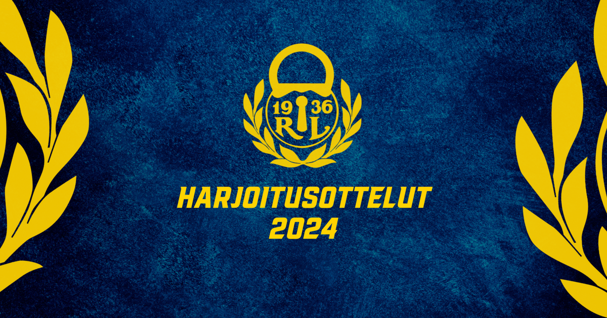 Harjoitusottelut 2024