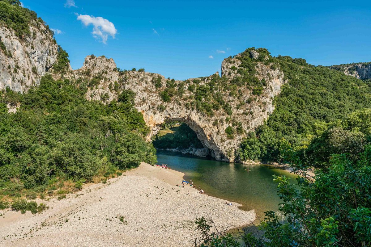Les Gorges de l'Ardèche et Vallon pont d'Arc