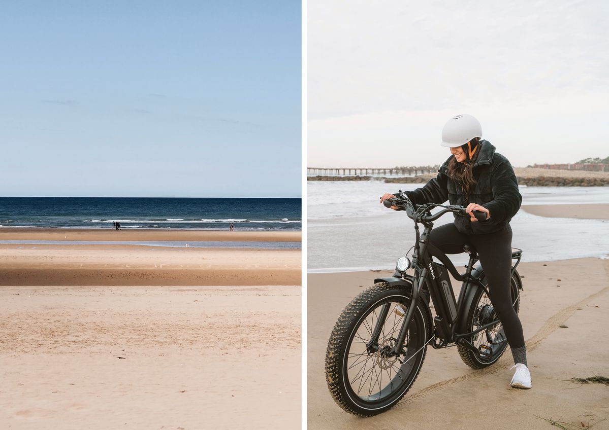 Omaha Beach en Fat Bike