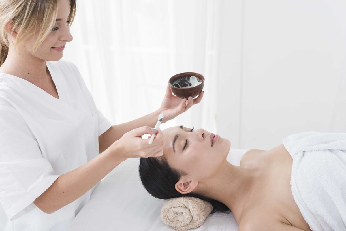Soin du visage pour la fête des mères