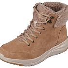 KUVA 76 SKECHERS 149€ On-The-Go Stellar - Winterize Waterproof Kokoja 36,37, 40-sporttinen vedenpitävä nilkkuri, pehmeällä ja lämpimällä vuorilla -päällinen mokkanahkaa -iskunvaimentava Ultra GO -välipohja -Skechers Air Cooled Goga Mat -sisäpohja -Joustava ulkopohja Normaalikokoa.