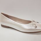 TAMARIS Hinta 59,90€ kokoja 36,37,38,39 helmiäisvalkoinen juhlaballerina normaalikoko
