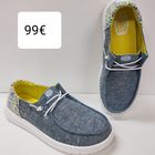 Kuva 11 HeyDude Wendy Funk Surf Baja Blue Multi Hinta 99€ koot 37,38,39,40,41,42  -tilava lesti, leveyttä ja myös varvaskorkeutta hyvin -ULTRAkevyt joustava ulkopohja -irroitettava, 5mm paksu vaimennettu pohjallinen, jossa päällinen kangasta -joustavaa tekstiiliä -helpot laittaa jalkaan ja menee Pohjallisen pituus: rintavaankin jalkaan Lesti normaali, eli ota omaa kokoasi! Huom!! konepestävät 30 asteessa.  36= 24cm 37= 24,5cm 38=25,0cm 39=25,5cm 40=26,0cm 41=26,6cm 42=27,2cm