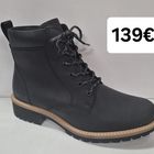 KUVA 10 ECCO Elaina, musta Hinta 139€ kokoja  36,37,38,39,40,41,42 (tulossa myös ruskeana) -hyvin vettä hylkivää rasvanahkaa -tukeva pohja -irroitettava pohjallinen -nauhat+vetoketju -kangasvuori Normaalikokoa. Pohjallisen pituus. 36=23,8cm 37=24,4cm 38=25,0cm  39=25,6cm 40=26,2cm  41=26,8cm 42=27,4cm