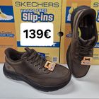 SKECHERS Slip-Ins Pollard Cocoa Brown Hinta 139€ Kokoja 41,42,43,44,45,46,47  -Hands Free Slip-ins+venykenauhat -päällinen vettä hylkivää rasvanahkaa -Air-Cooled Memory Foam -mukavuussisäpohja -pitävä Goodyear kitkapohja -Aktiivihiilipohjallinen auttaa neutraloimaan hajut -HUOM! reilu mitoitus, ota numeroa pienempi,kuin normaalisti