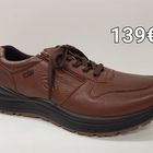 KUVA M1 G-Comfort Rolling Fitness Cognac Hinta 139€ Kokoja 41,42,43,44, 46 Vedenpitävä kalvo! -HUOM! Leveä lesti, reilusti leveyttä, rintavuutta ja myös varvaskorkeutta -nauhat+vetoketju, menee helposti jalkaan -laadukasta, pehmeää nahkaa, nahkavuori, irroitettava pohjallinen -rullaava pohja, helpot kävellä, säästää polvia ja niveliä -Erittäin pitävä GRIP-ulkopohja pituudeltaan normaalikokoa Pohjallisen pituus: 41=27,0cm 42=27,6cm 43=28,2cm 44=28,8cm 45=29,4cm 46=30cm